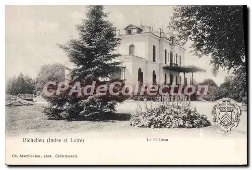 Cartes postales Richelieu Ch�teau