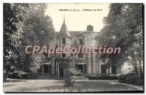 Cartes postales Vernou Chateau Du Clos