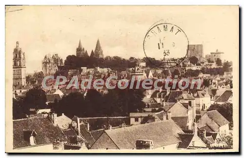 Cartes postales Loches Vue Generale Prise Du Nord Ouest