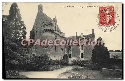 Cartes postales Lignieres Ch�teau