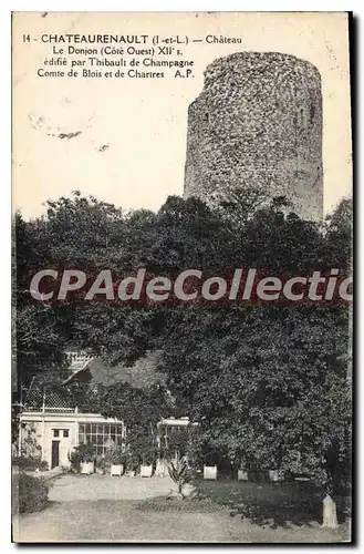 Cartes postales Chateaurenault Le Donjon Chateau