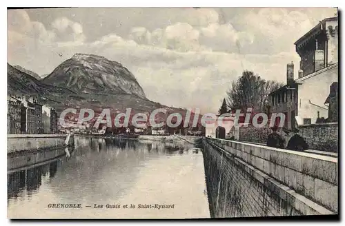 Cartes postales Grenoble Les Quais Et Le Saint Eynard