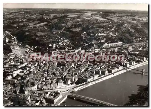 Moderne Karte Vienne Sur Le Rhone Vue Generale