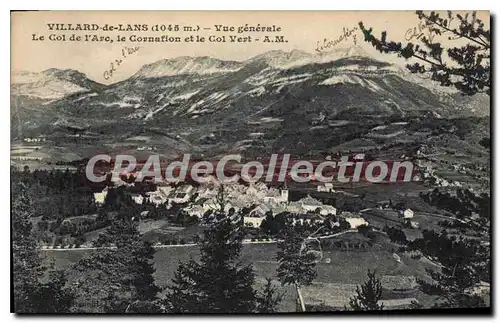 Cartes postales Villard De Lans Le Col De I'Arc Le Cornafion