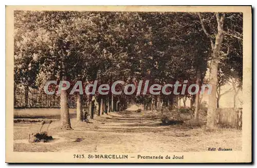 Cartes postales St Marcellin Promenade De Joud