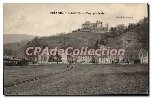 Cartes postales Uriage Les Bains Vue Generale