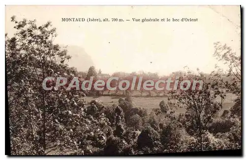 Cartes postales Montaud Vue Generale Et Le bec d'Orient