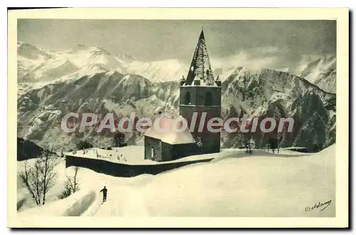 Cartes postales L'Eglise D'Huez Oisans