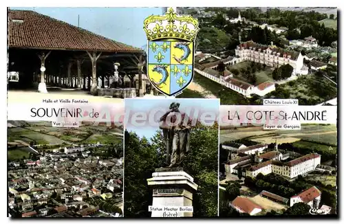 Cartes postales Souvenir De La Cote St Andre