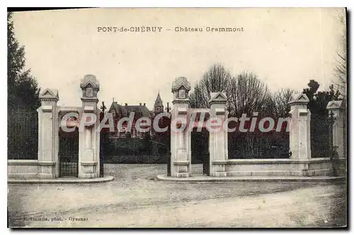 Cartes postales Pont De Cheruy Chateau Grammont