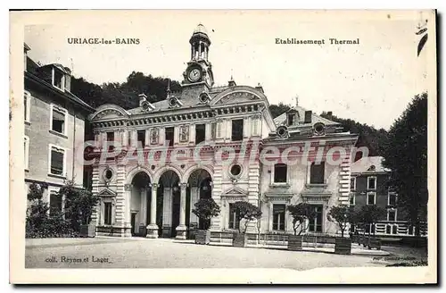 Cartes postales Uriage Les Bains Etablissement Thermal