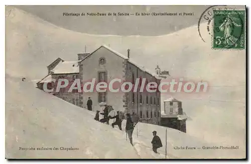 Cartes postales Pelerinage De Notre Dame De La Salette En Hiver poste