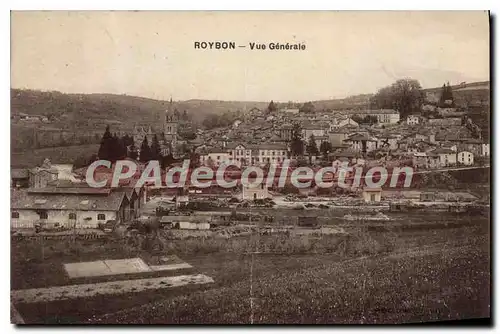 Cartes postales Roybon Vue Generale