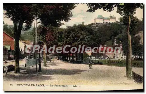 Cartes postales Uriage Les Bains Les Promenades