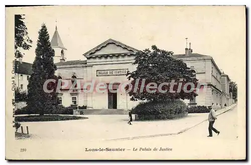 Ansichtskarte AK Lons Le Saunier Le Palais De Justice