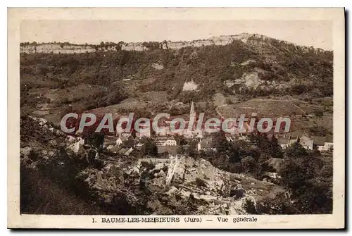 Cartes postales Baume Les Messieurs Vue Generale