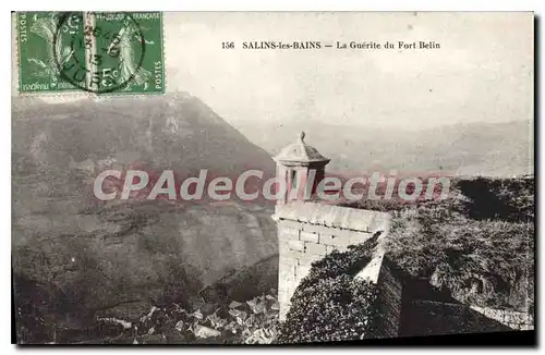 Cartes postales Salins Les Bains La Guerite Du Fort Belin