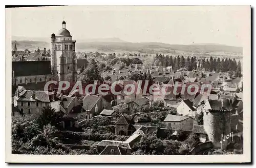 Ansichtskarte AK Poligny Tour Sergentine Et I'Eglise