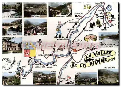 Cartes postales moderne La Vallee De La Bienne