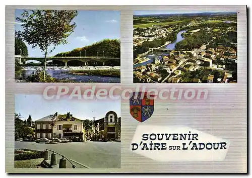 Cartes postales moderne Aire Sur Adour Le Pont Vue Generale