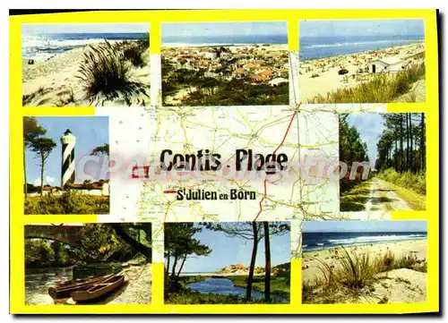 Cartes postales moderne Contis Plage