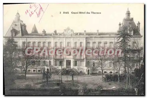 Cartes postales Dax Grand Hotel Des Thermes