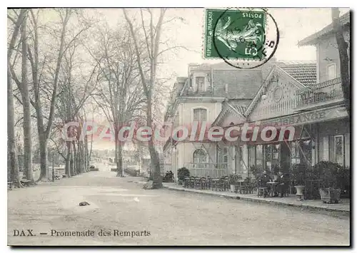 Cartes postales Dax Promenade Des Remparts