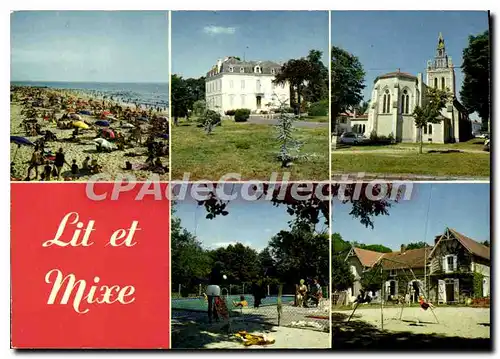 Moderne Karte Lit Et Mixte Sa Plage Du Cap De I'Homy Son Camping