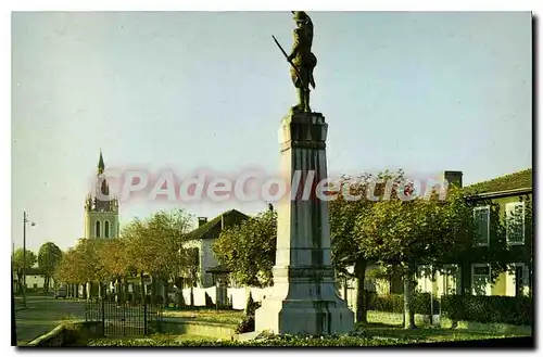 Cartes postales moderne Lit Et Mixte Le Monument Aux Morts Et I'Eglise