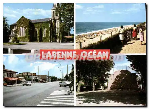 Cartes postales moderne Labenne L'Eglise La Grande Plage
