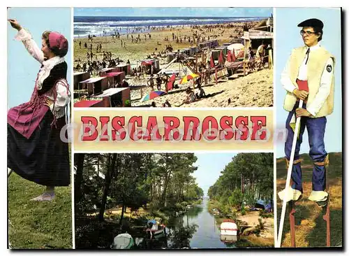 Cartes postales moderne Biscarrosse La Grande Plage Le Canal De Navarrosse