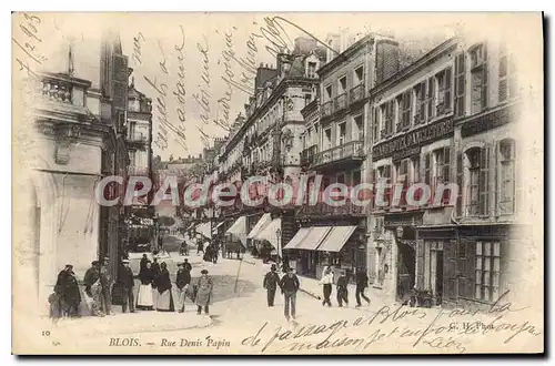 Cartes postales Blois Rue Denis Papin