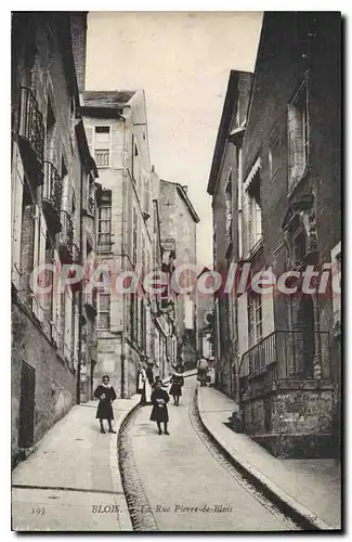 Cartes postales Blois La Rue Pierre De Blois