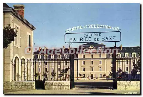 Moderne Karte Blois Caserne Maurice De Saxe