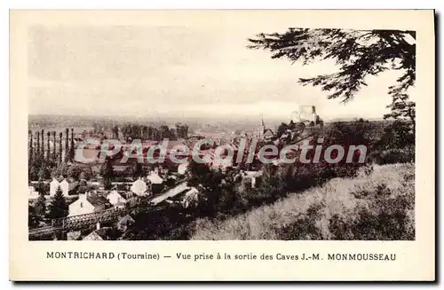 Cartes postales Montrichard Vue Prise A La Sortie Des Caves