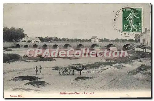 Cartes postales Selles Sur Cher Le Pont