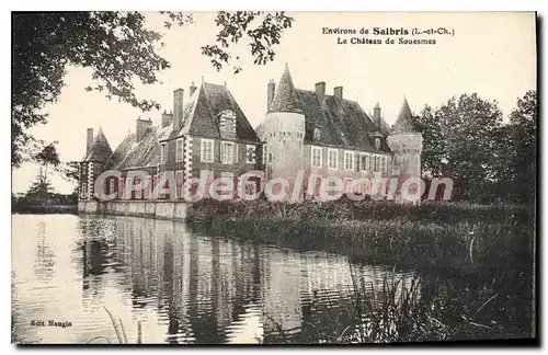 Ansichtskarte AK Environs de Salbris Le Chateau de Souesmes