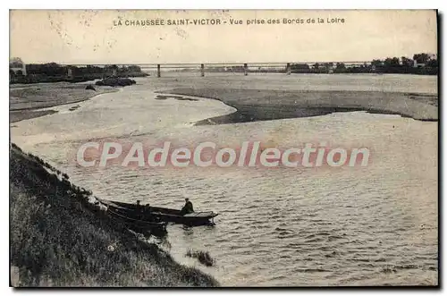 Ansichtskarte AK La Chaussee Saint Victor Vue Prise des Bords de la Loire