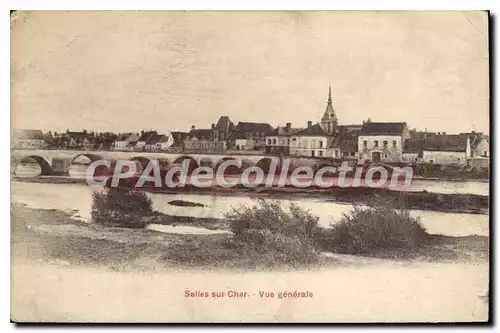 Cartes postales Selles sur Cher Vue Generale