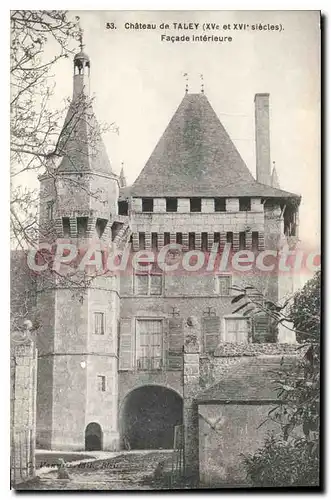 Ansichtskarte AK Chateau de Taley Facade Interieure