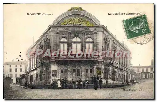 Cartes postales Roanne Le Theatre Municipal