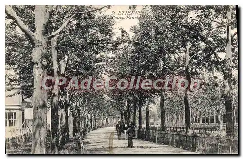 Cartes postales Saint Etienne Cours Fauriel