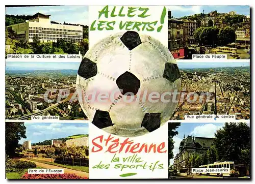 Cartes postales moderne Saint Etienne ville des sportifs