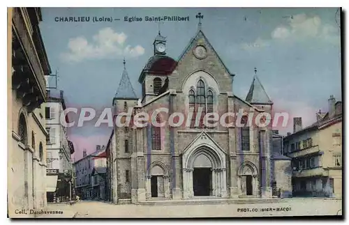 Cartes postales Charlieu Eglise Saint Philibert