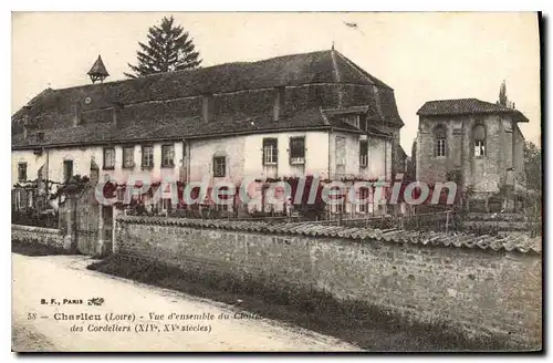 Cartes postales Charlieu Vue d'Ensemble du cloitre des Cordeliers