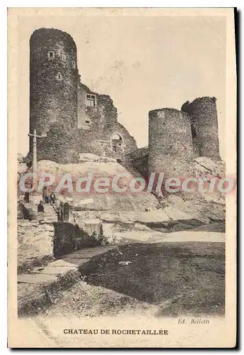 Cartes postales Chateau De Rochetaillee