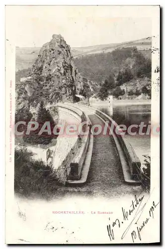 Cartes postales Rochetaillee La Barrage