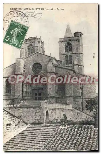 Cartes postales Saint Bonnet le Chateau Eglise