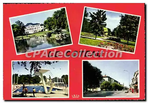 Cartes postales moderne Le Coteau Hotel de Ville Parc Becot Piscine Av de la Liberation