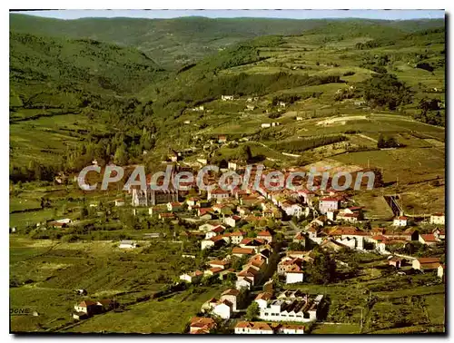 Cartes postales moderne La Cote Roannaise Vue aerienne de Renaison et les Vignobles